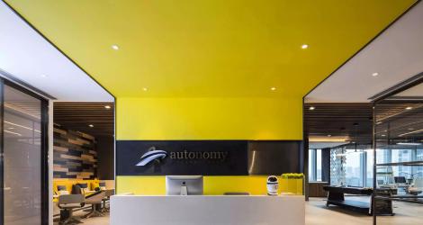 3000㎡中關(guān)村通航大廈辦公樓，材料和空間的對(duì)話！