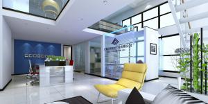 漂浮的建筑-萬科大廈，萬堡防水公司辦公室裝修！